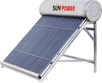 powerful Compact Low Pressure Solar Water Heater