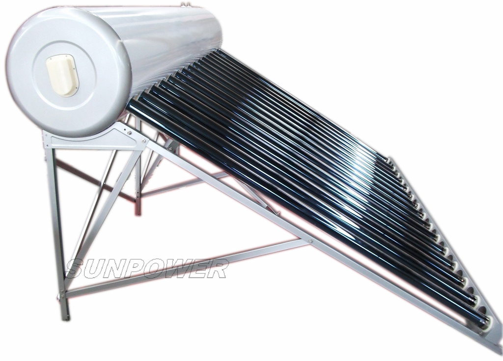 Stainless Steel Non-pressure vacuum tube Solar Water Heater 