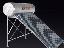 Stainless Steel Non Pressure evacuated tube Solar Water Heater