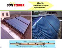Stainless steel Residential Heat Pipe Solar Water Heater