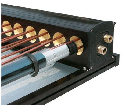 Stainless Steel Low Pressure Vacuum tube U pipe Solar collector