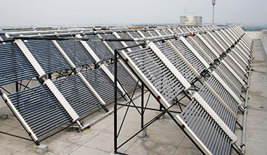Project industrial vacuum tube Solar Water Heater