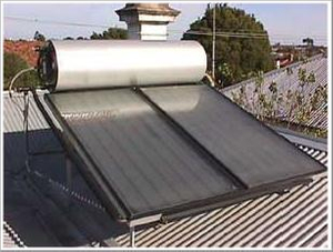 Pressurized Flat Plate Solar System