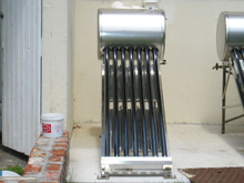 Low Pressure Compact vacuum tube Solar Water Heater 