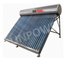 Non Pressure commercial vacuum tube Solar Water Heater