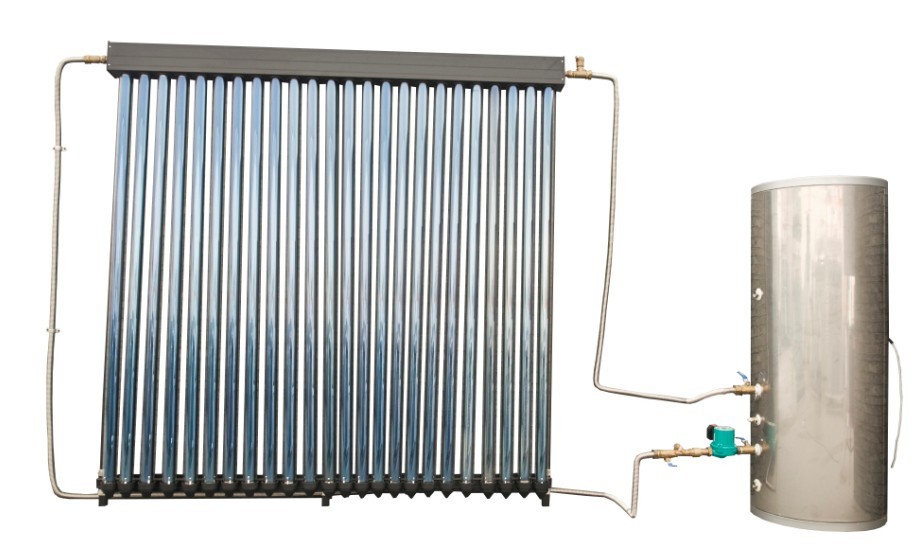 Low Pressure Residential Heat Pipe Solar Water Heater