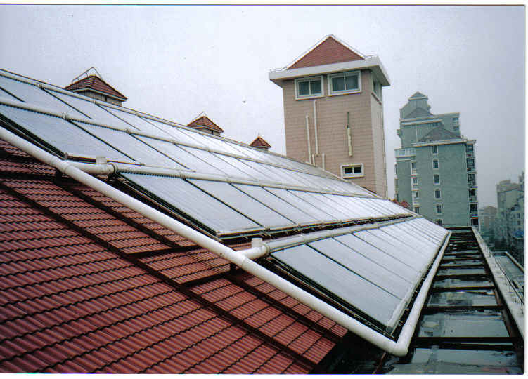 Project Collector residential Solar Water Heater 