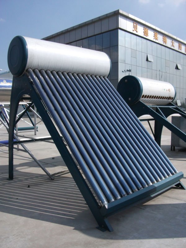 thermosyphon non pressurized vacuum tube Solar Water Heater