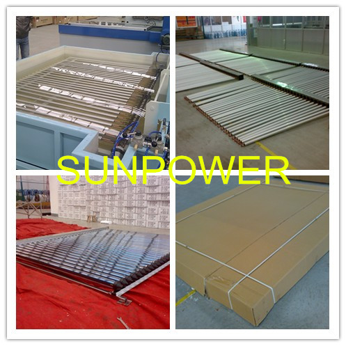 New U Type Solar Water Heater with Highest Heat Efficiency