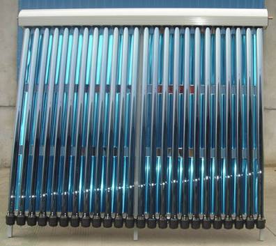 Separated Pressurized heat pipe solar water heater