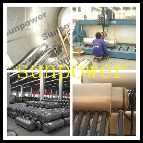 150L Heat Pipe High Pressure Solar Water Heater