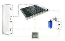Evacuated tube Heat Pipe Solar Water Heater System