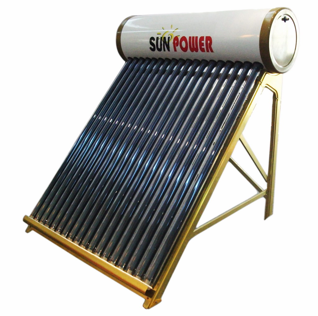 Non Pressure direct vacuum tube Solar Water Heater