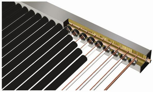Direct Pressurized Flat panel U pipe Solar collector 
